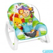 Кресло-качалка Fisher-Price Сказочные джунгли 